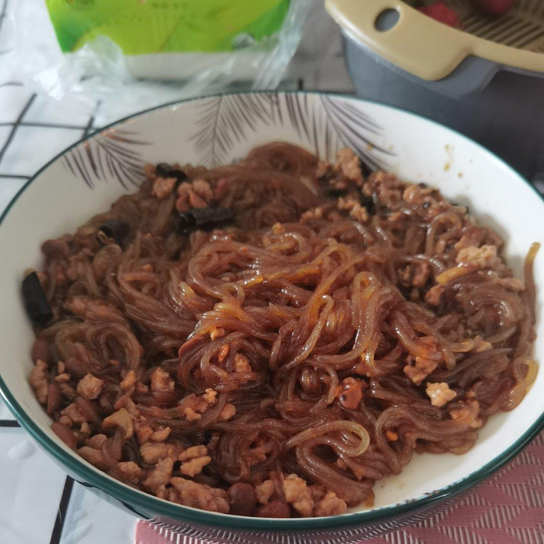 蚂蚁上树(肉末炒粉丝)超下饭‼️十分钟搞定