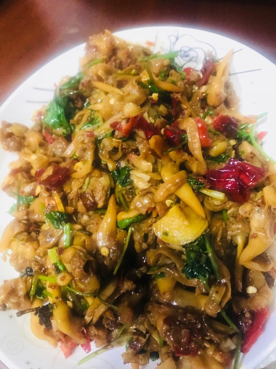 香辣蚬子干 超下饭