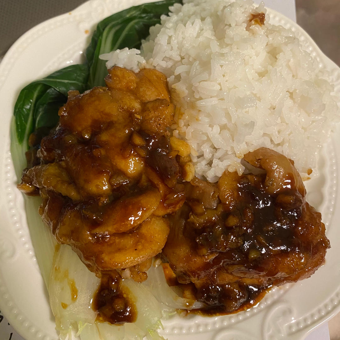 照烧鸡腿饭