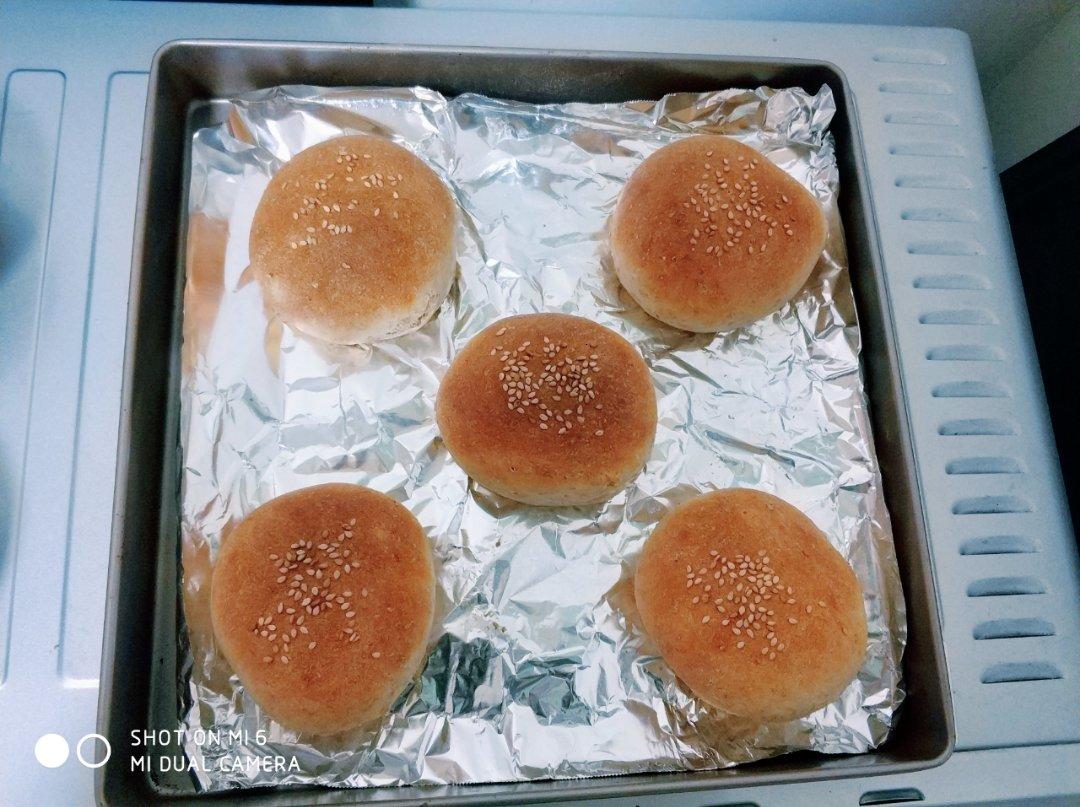 免揉全麦汉堡胚