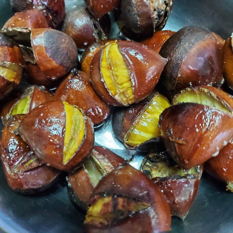 烤板栗·烤箱／空气炸锅