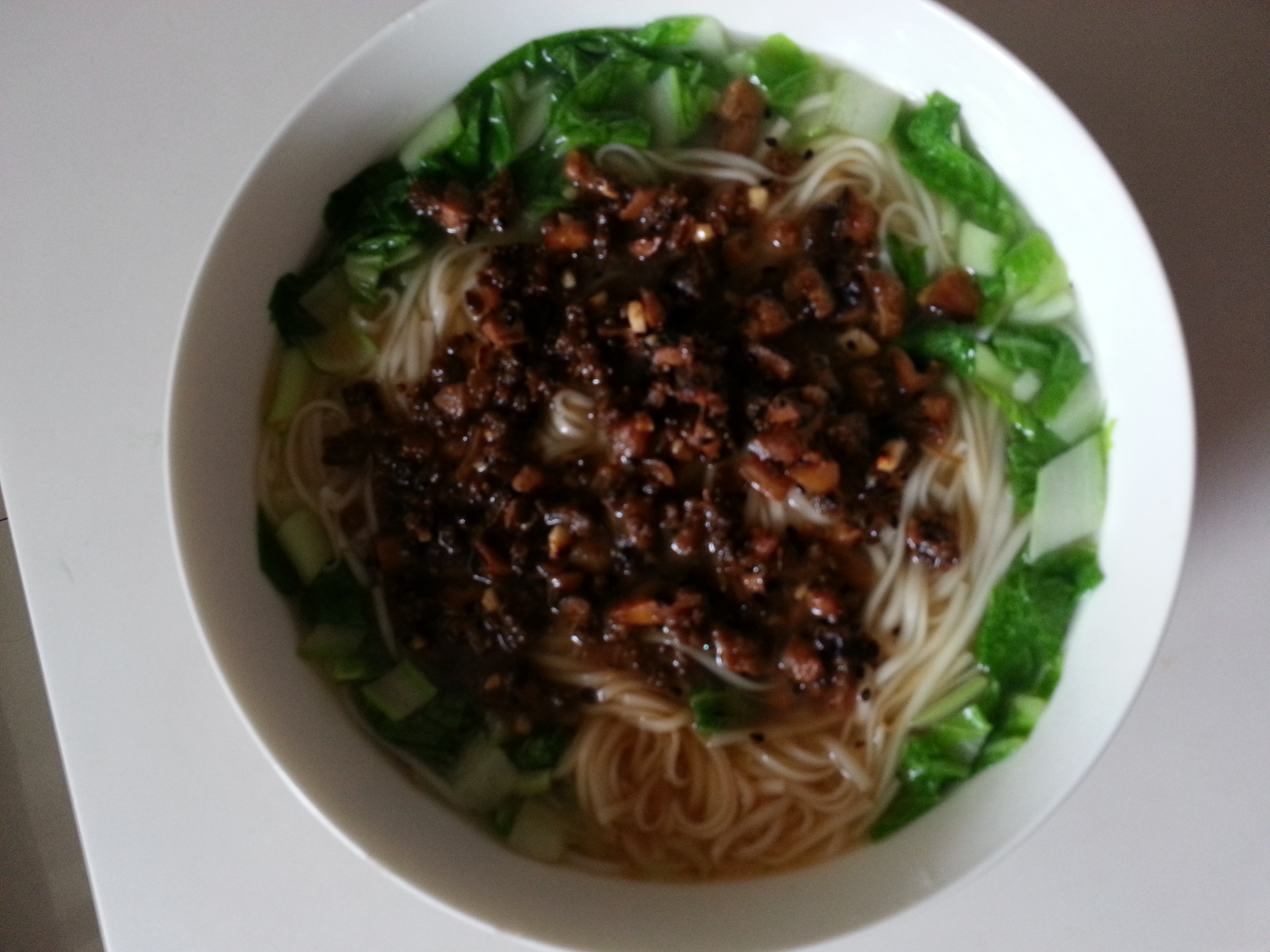私房香菇肉酱拌面