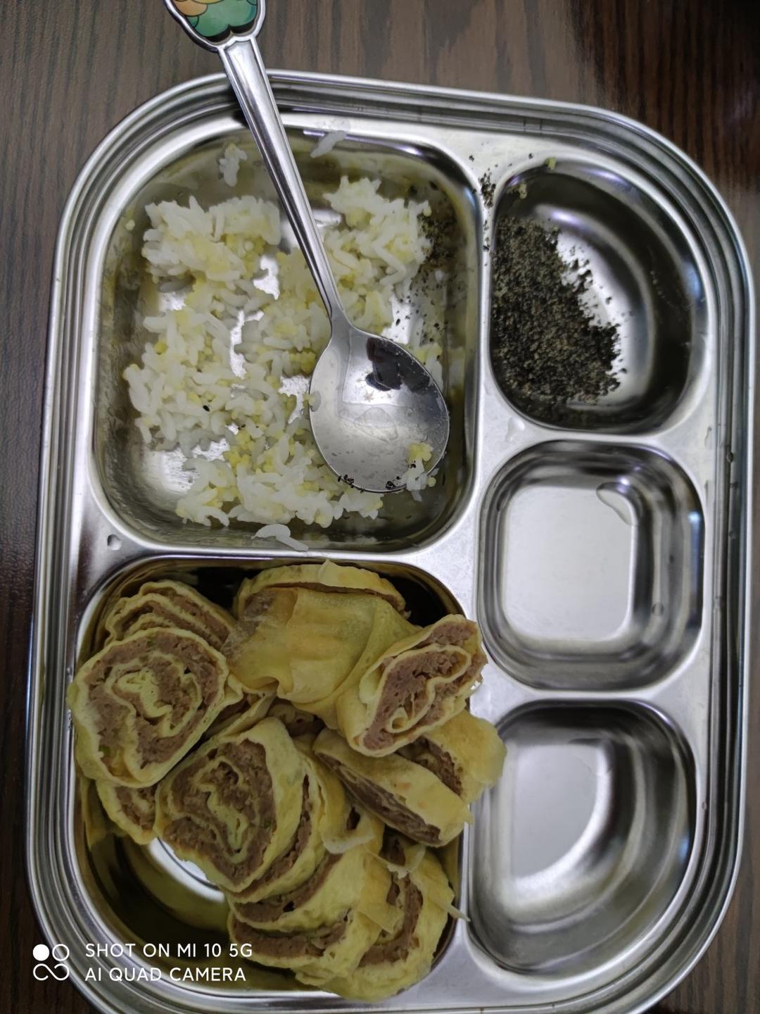 鲜虾鸡蛋卷宝宝辅食精华一岁以上宝宝