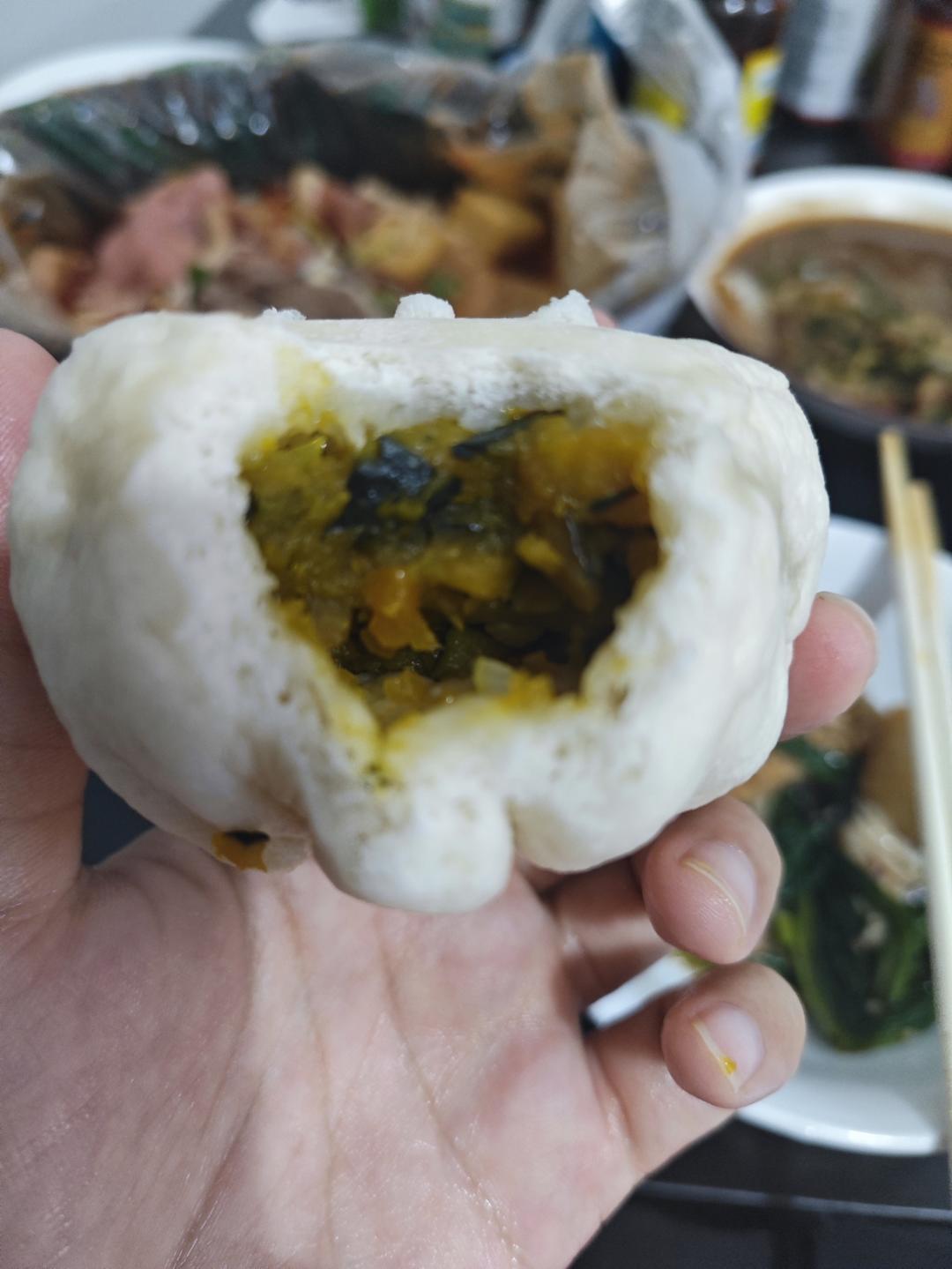 南瓜包子（淡甜口）