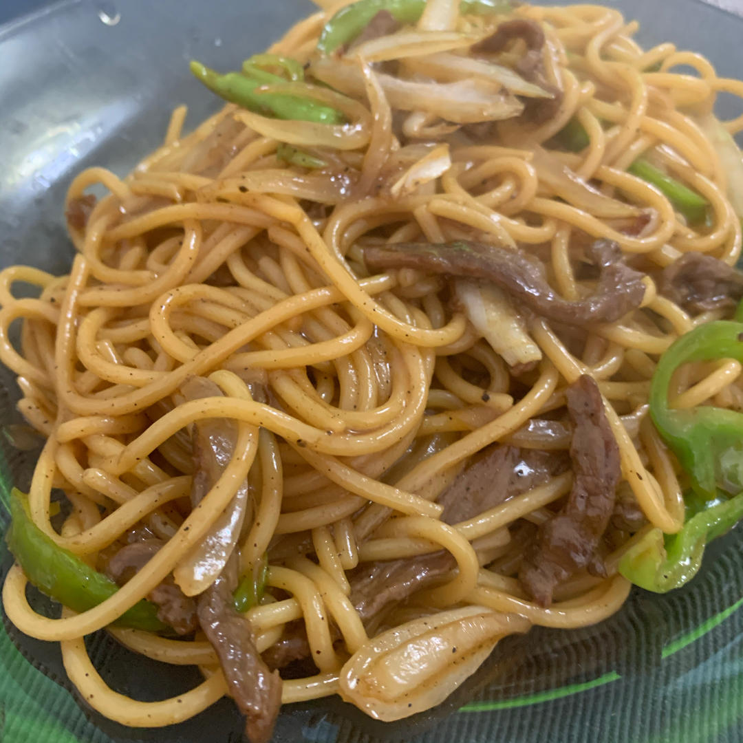比餐厅好吃的黑椒牛柳意面🍝零失败简单教程