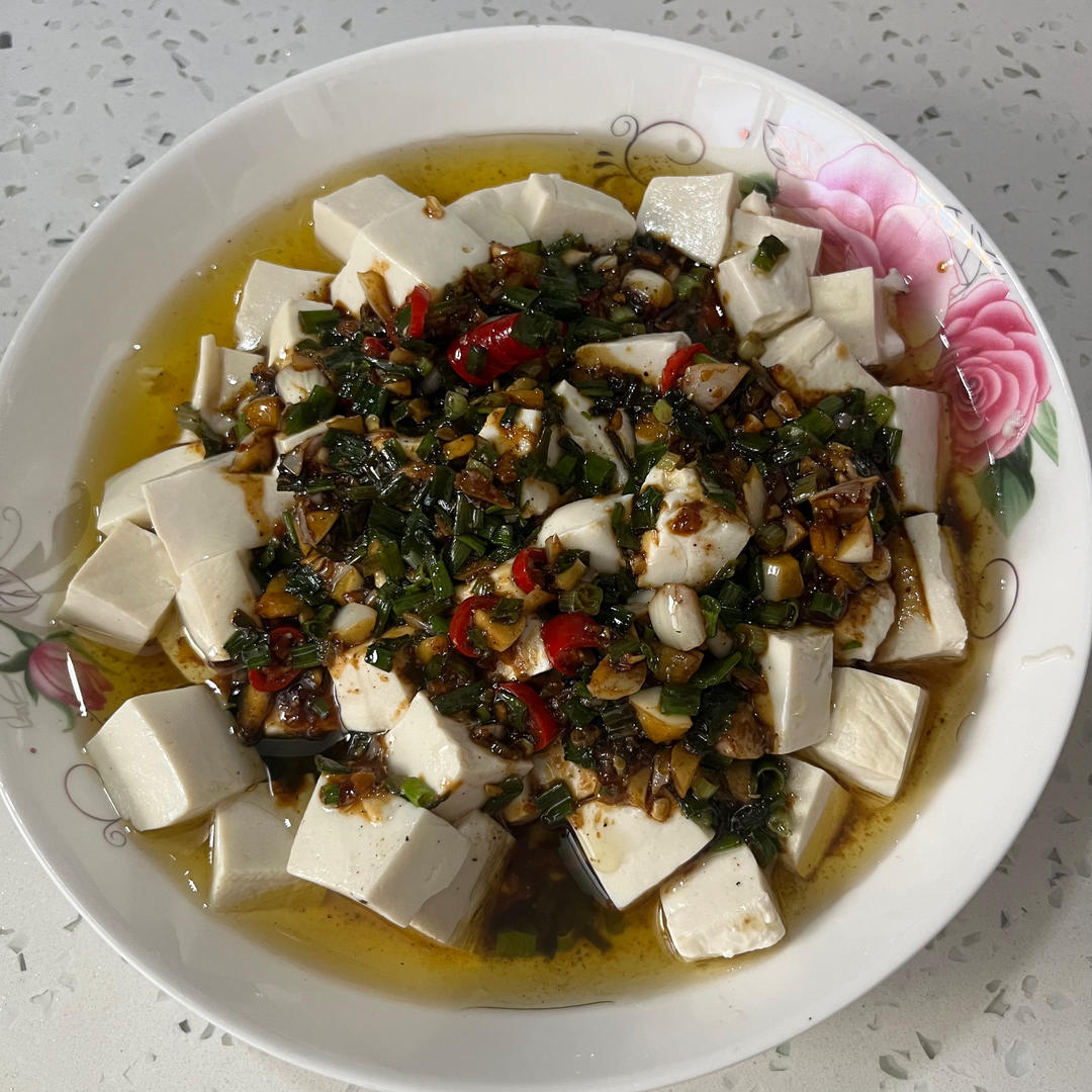 凉拌豆腐/小葱拌豆腐