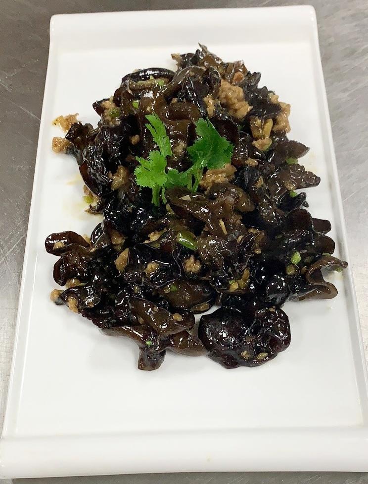 肉末木耳的做法