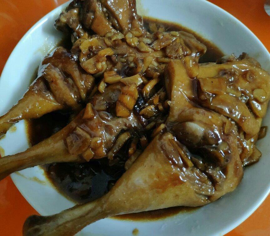快手家庭红烧鸭腿
