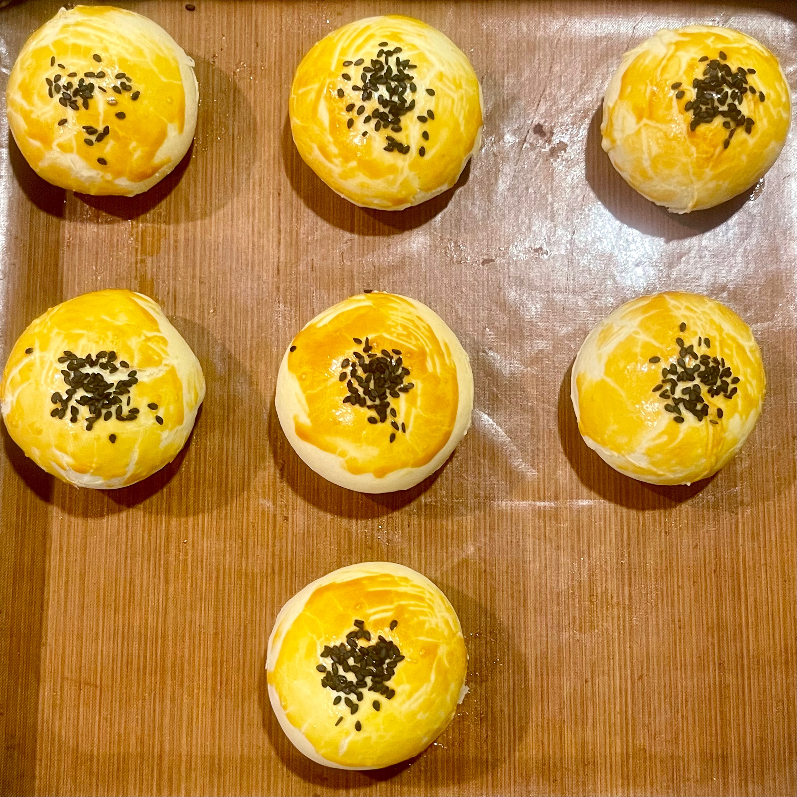 黄油版蛋黄酥的做法