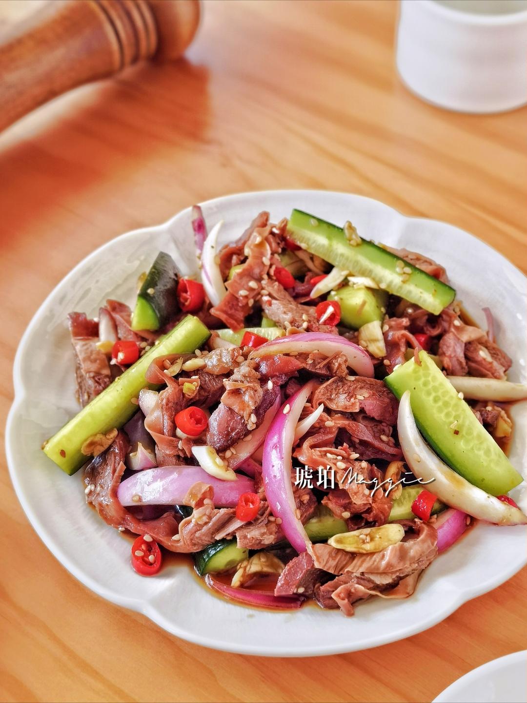 夏日健康凉拌菜｜凉拌护心肉