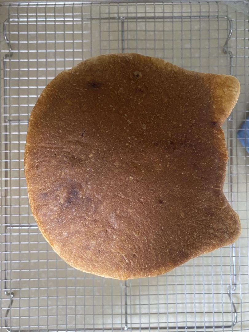 大脸猫奶香蜂蜜丁橙皮丁吐司