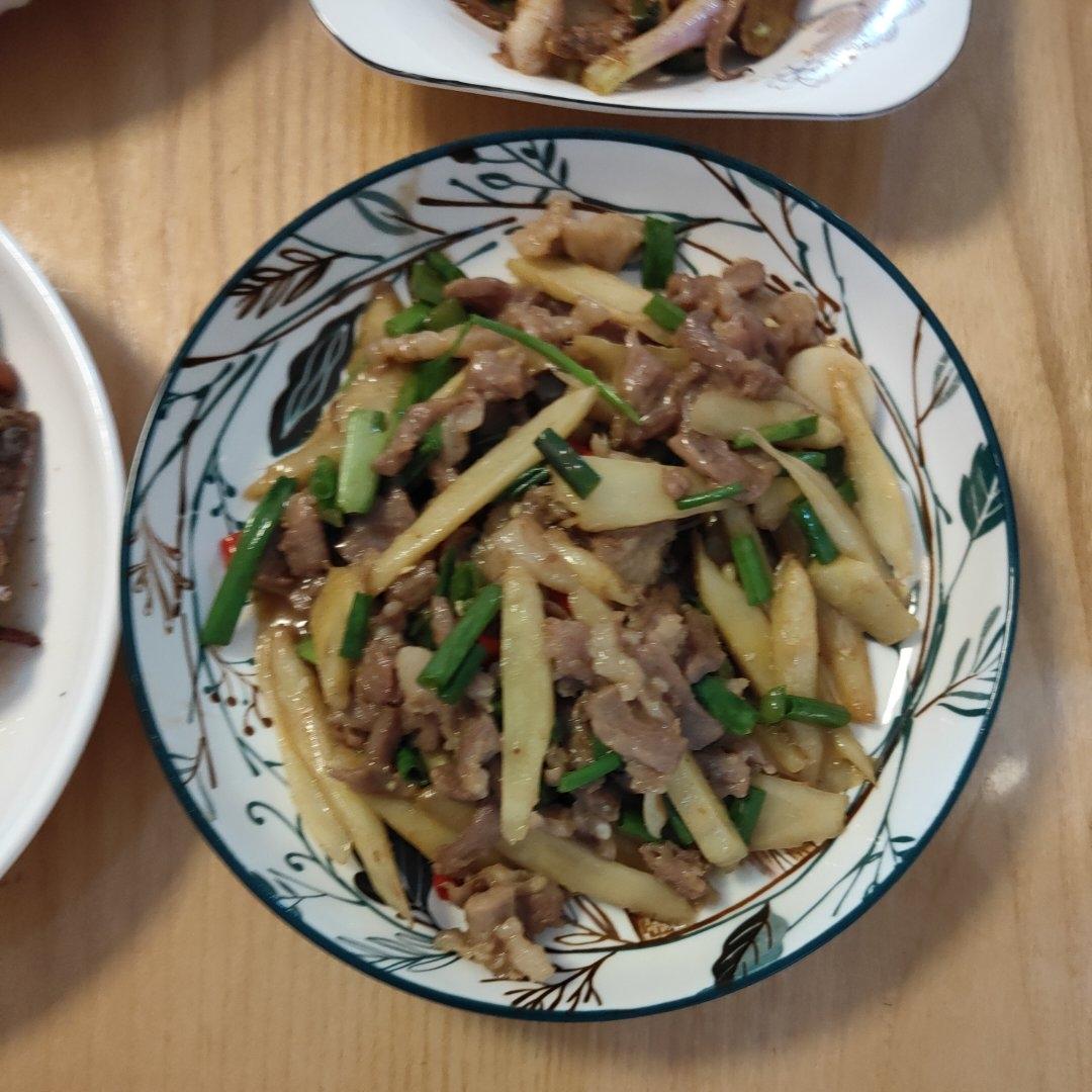 仔姜肉丝
