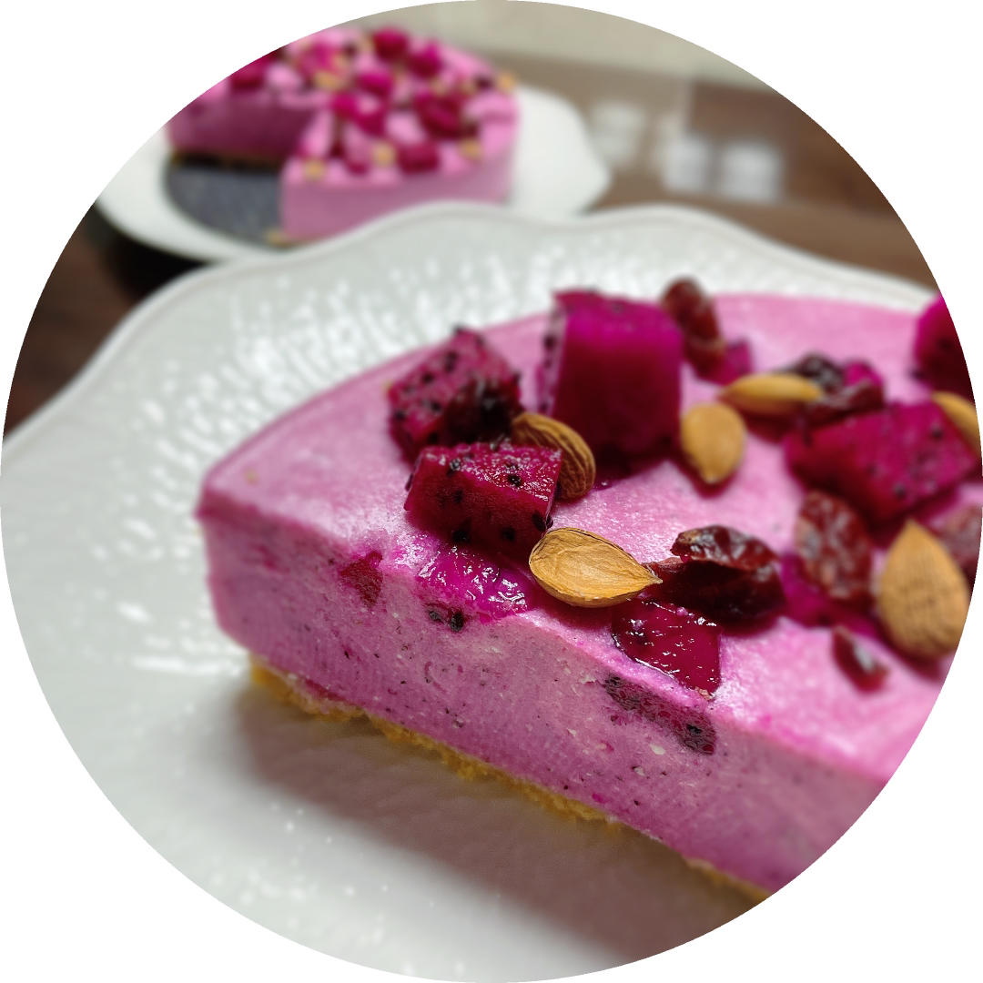 火龙果慕斯（小蛋糕）
