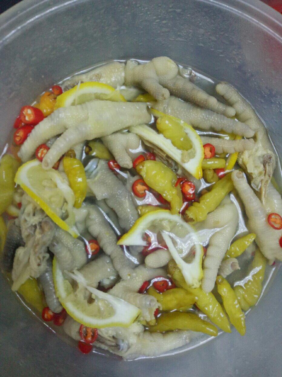 柠檬泡椒凤爪
