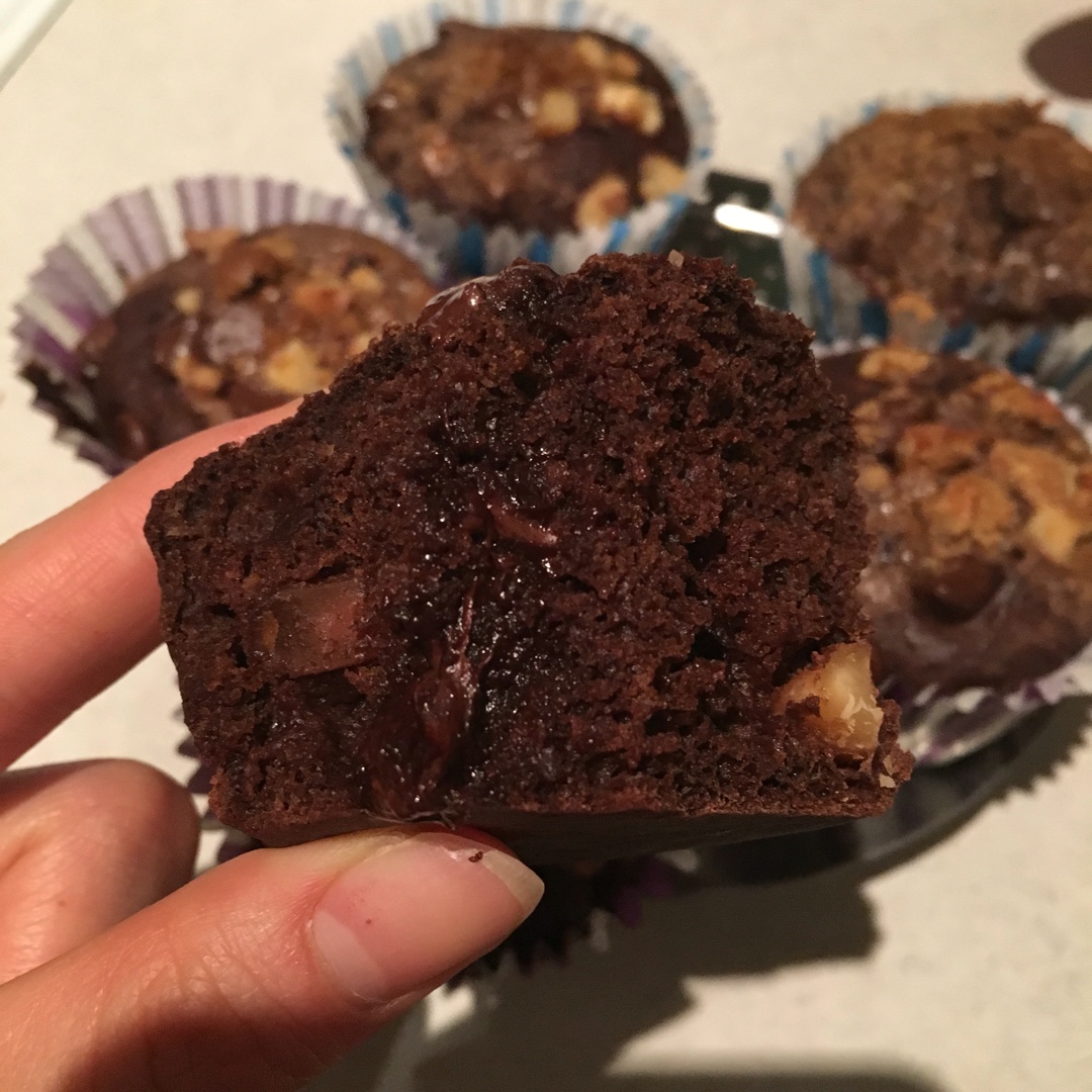 浓情巧克力摩卡马芬<Chocolate Espresso Muffins>