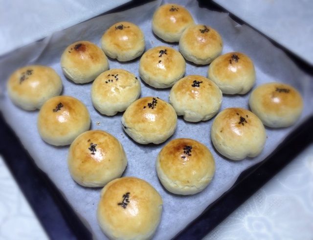 豆沙蛋黄酥