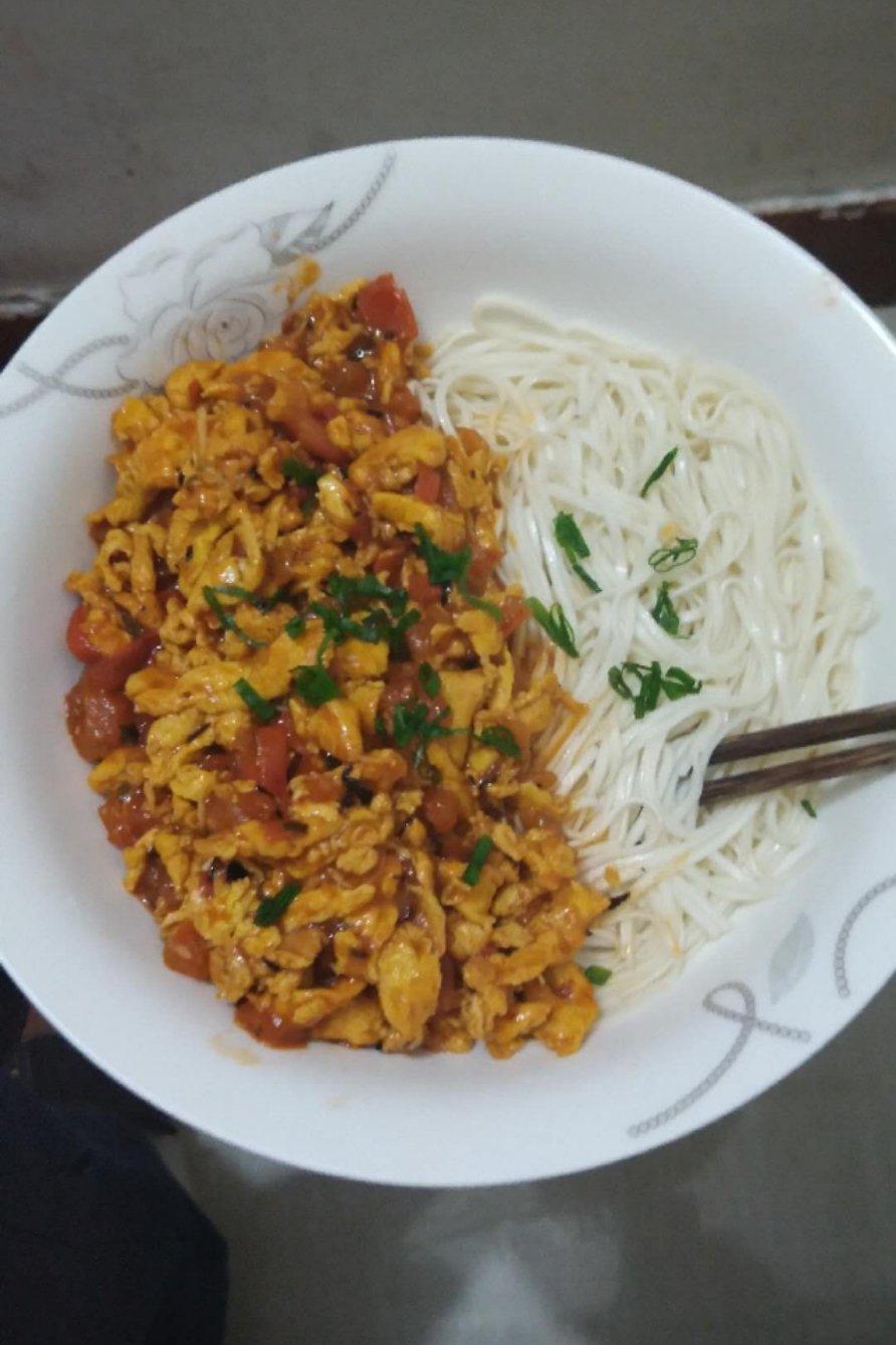 西红柿鸡蛋打卤面