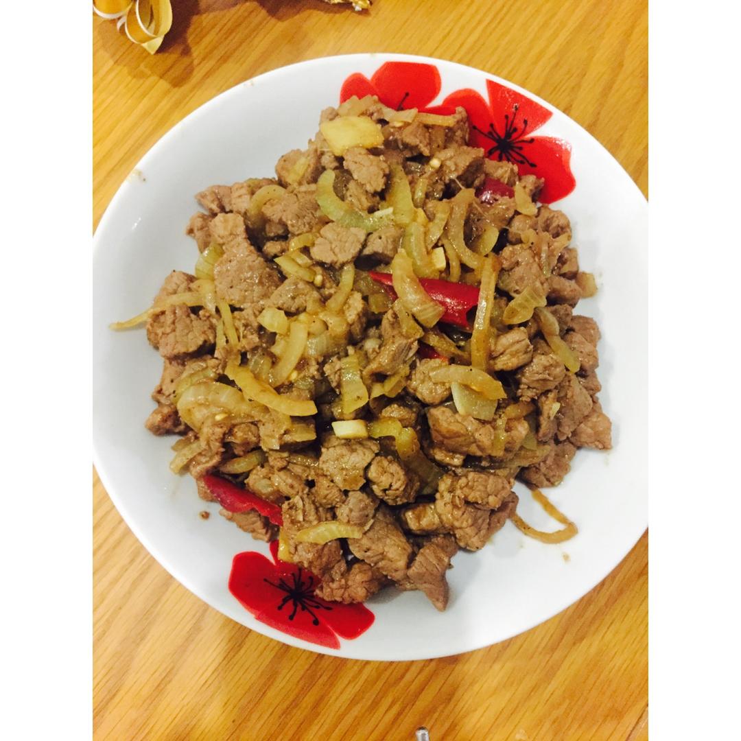 小炒牛肉