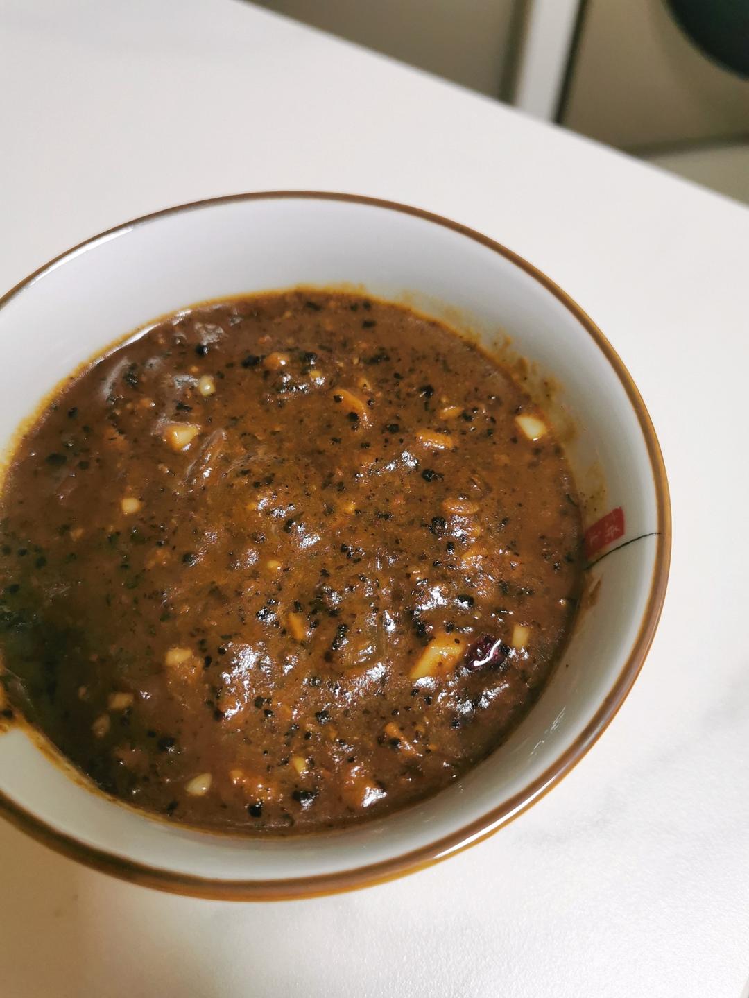 更新 自制无敌黑胡椒酱 2-3人份