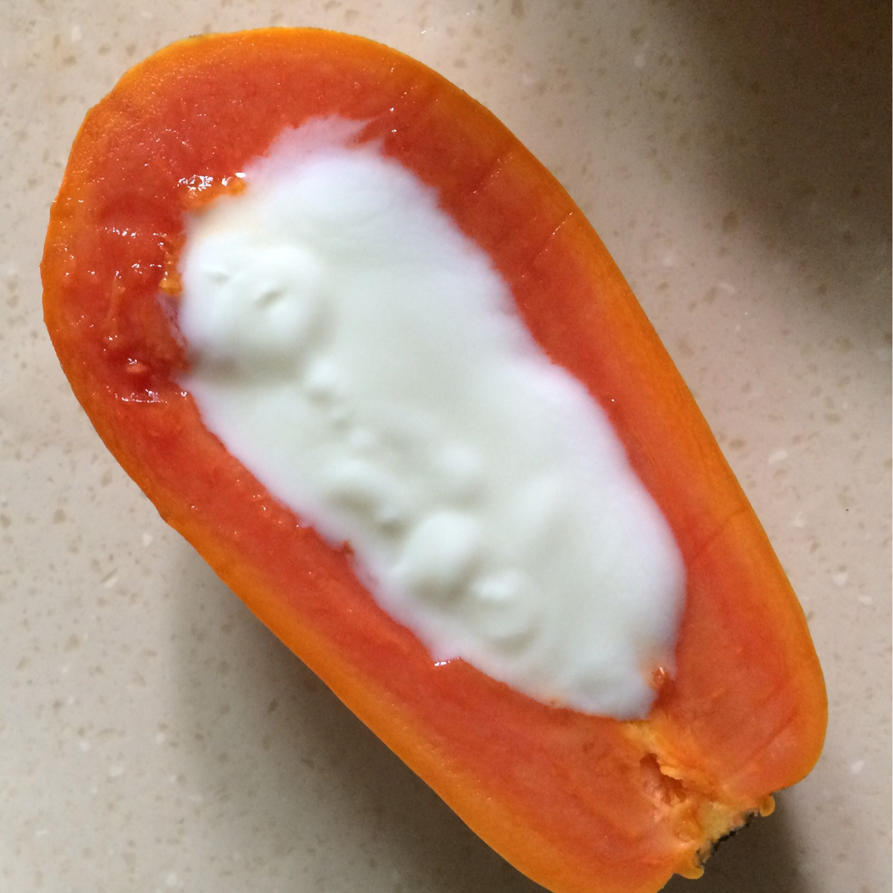 酸奶木瓜