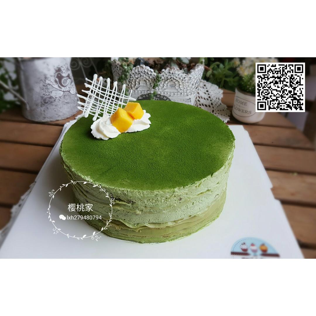 抹茶红豆蛋糕卷（福田淳子版）