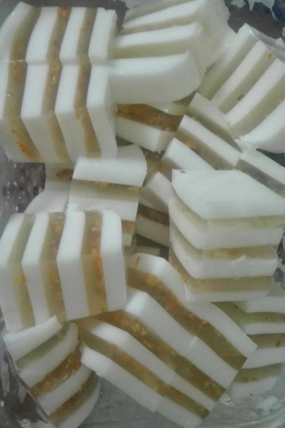 糖桂花椰汁千层糕