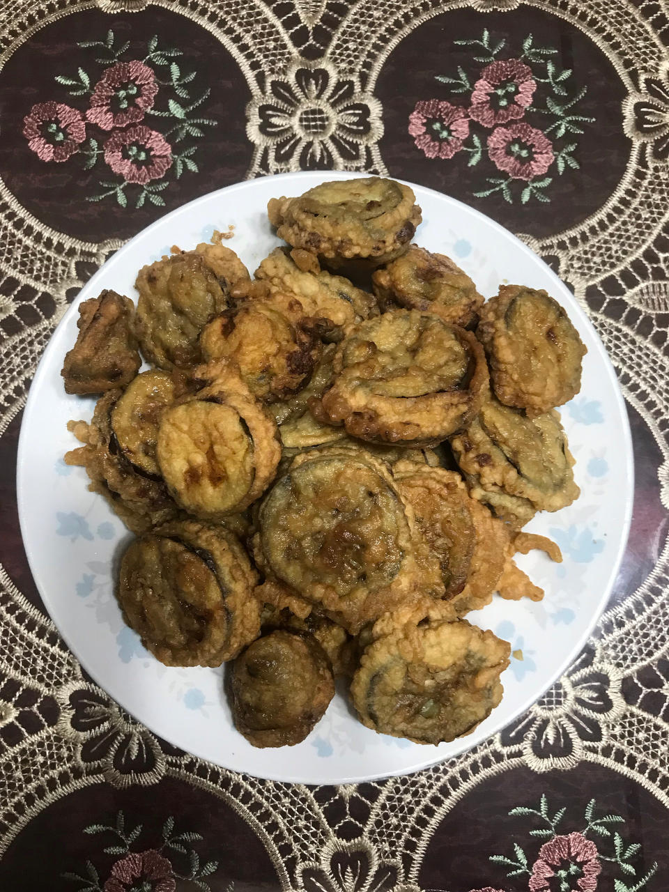 酥炸茄盒￨外酥里嫩