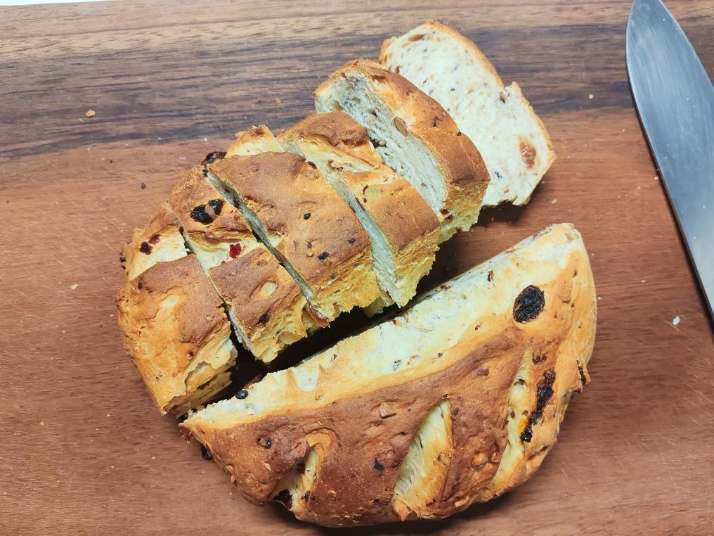 15分钟果仁软欧包/欧洲家庭面包