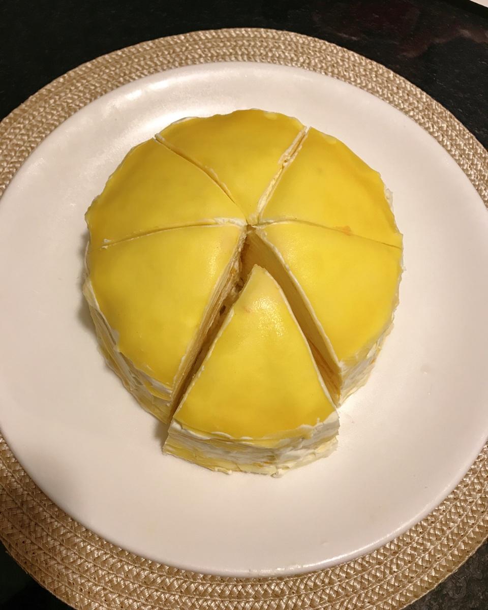榴莲or芒果千层蛋糕（八寸）