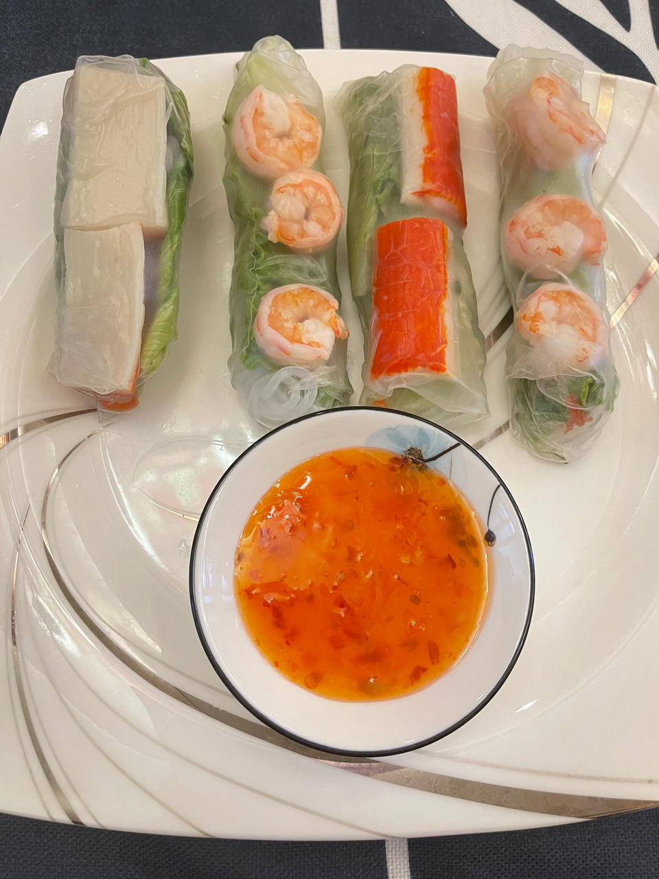 【外貌协会🌴】越南春卷（附蘸汁做法，超低热量！）