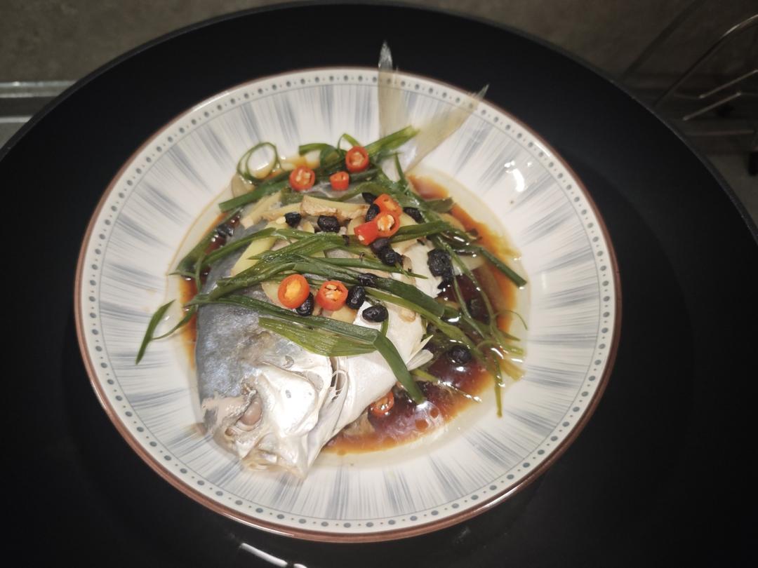 清蒸白鲳鱼