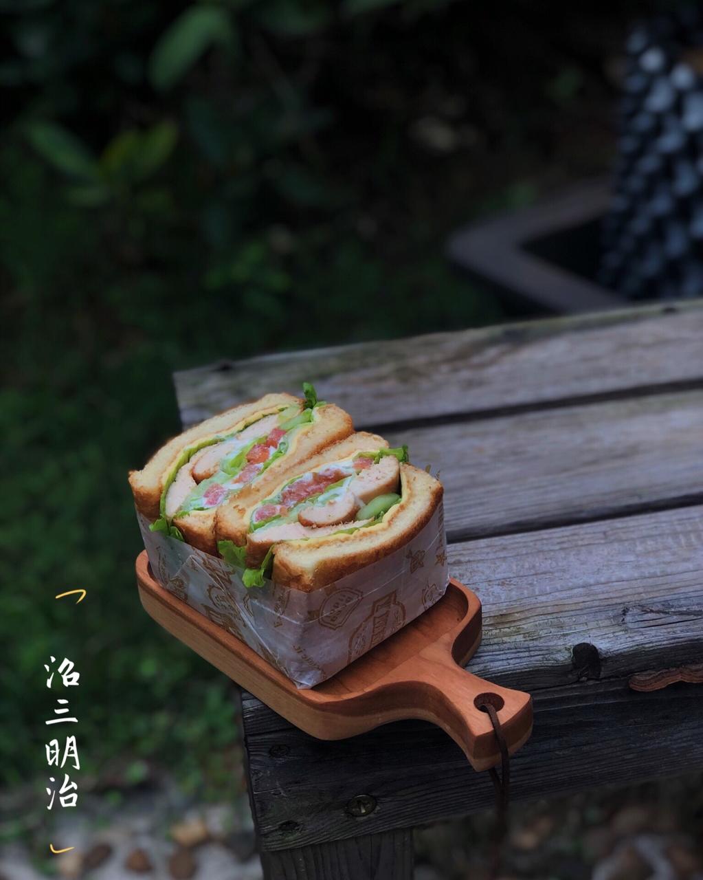 三明治纸盒折法