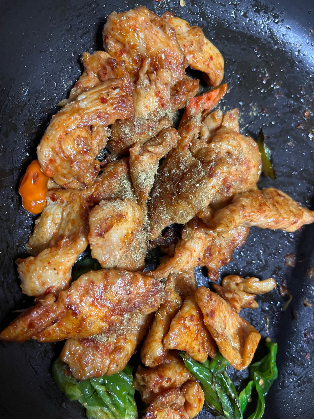 巨嫩的煎鸡胸肉