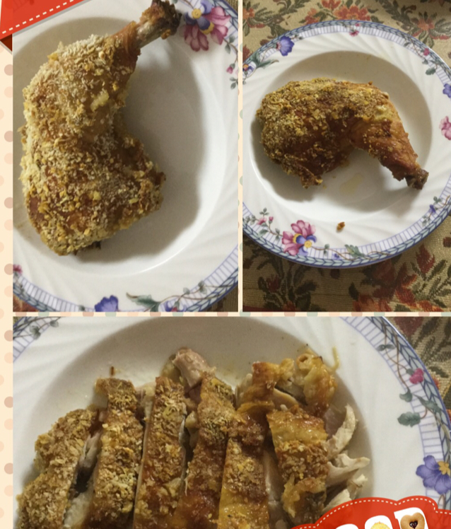 脆皮烤鸡腿