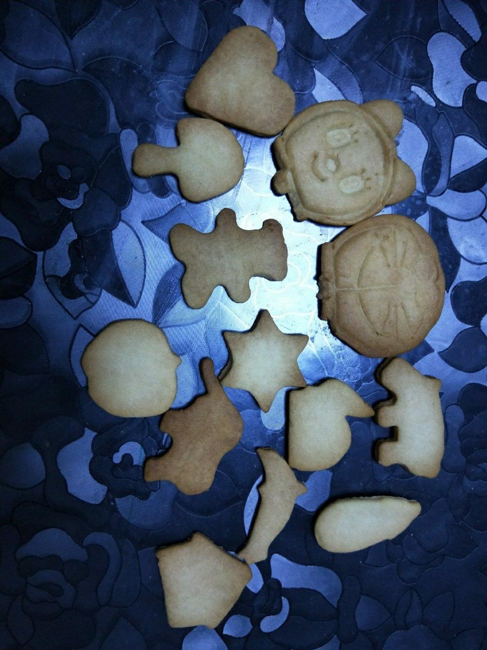 卡通黄油饼干