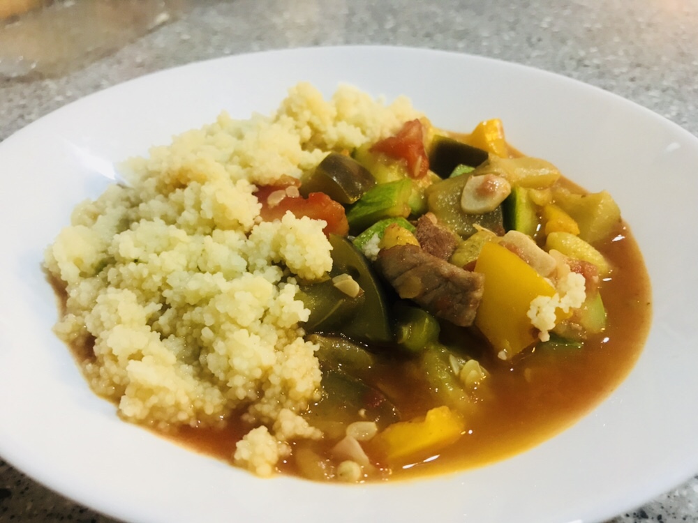 中式couscous（北非小米）的做法