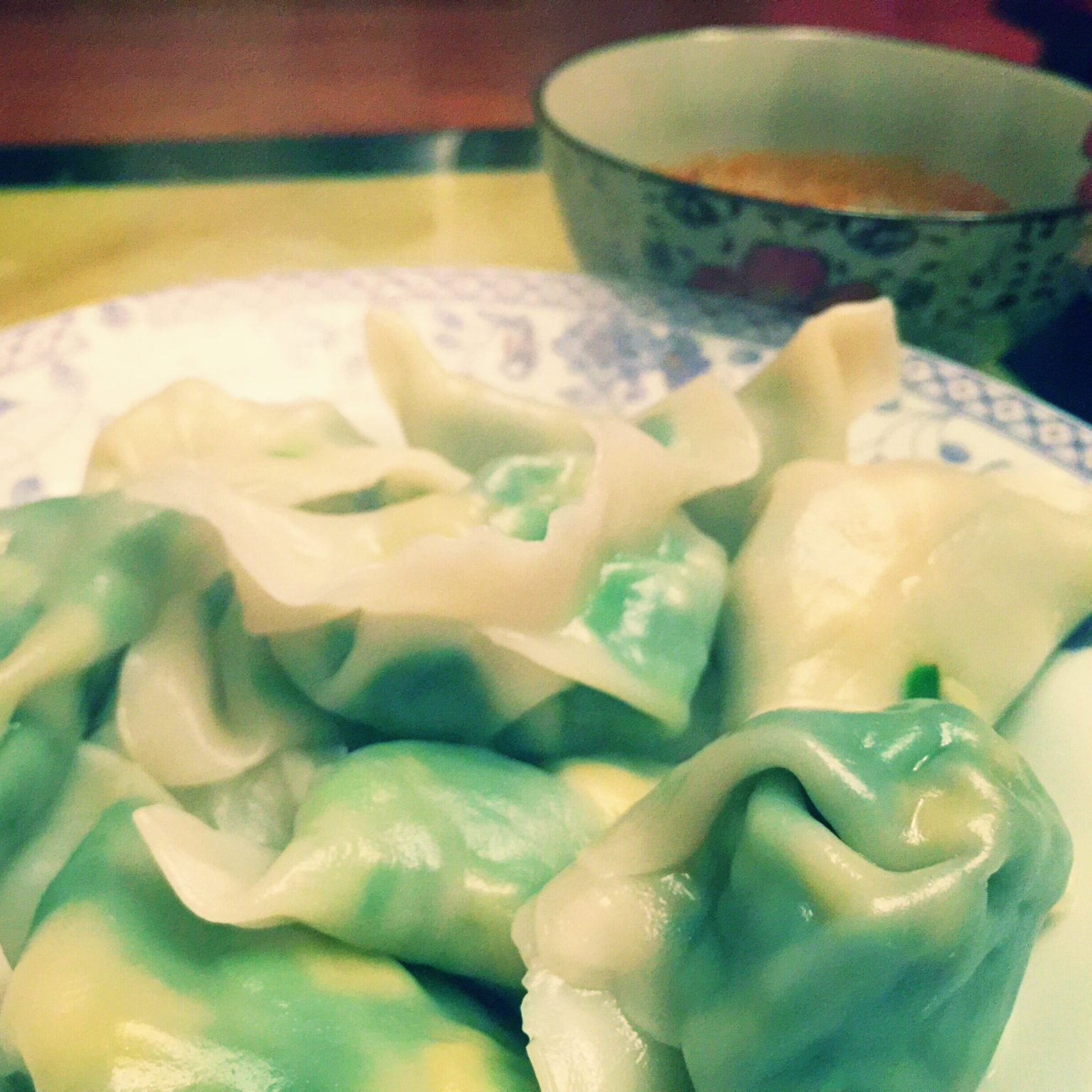 韭菜鸡蛋粉皮虾皮水饺