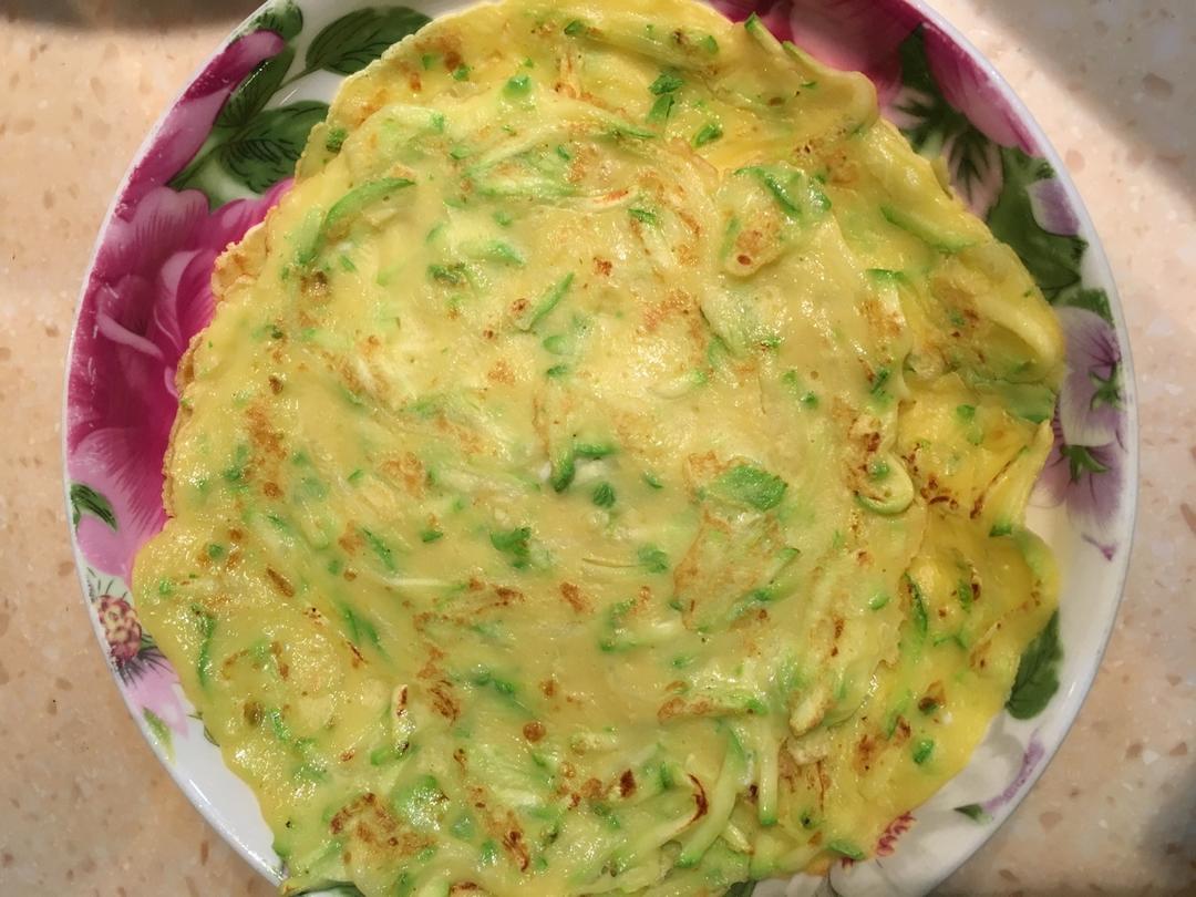 西葫芦鸡蛋饼