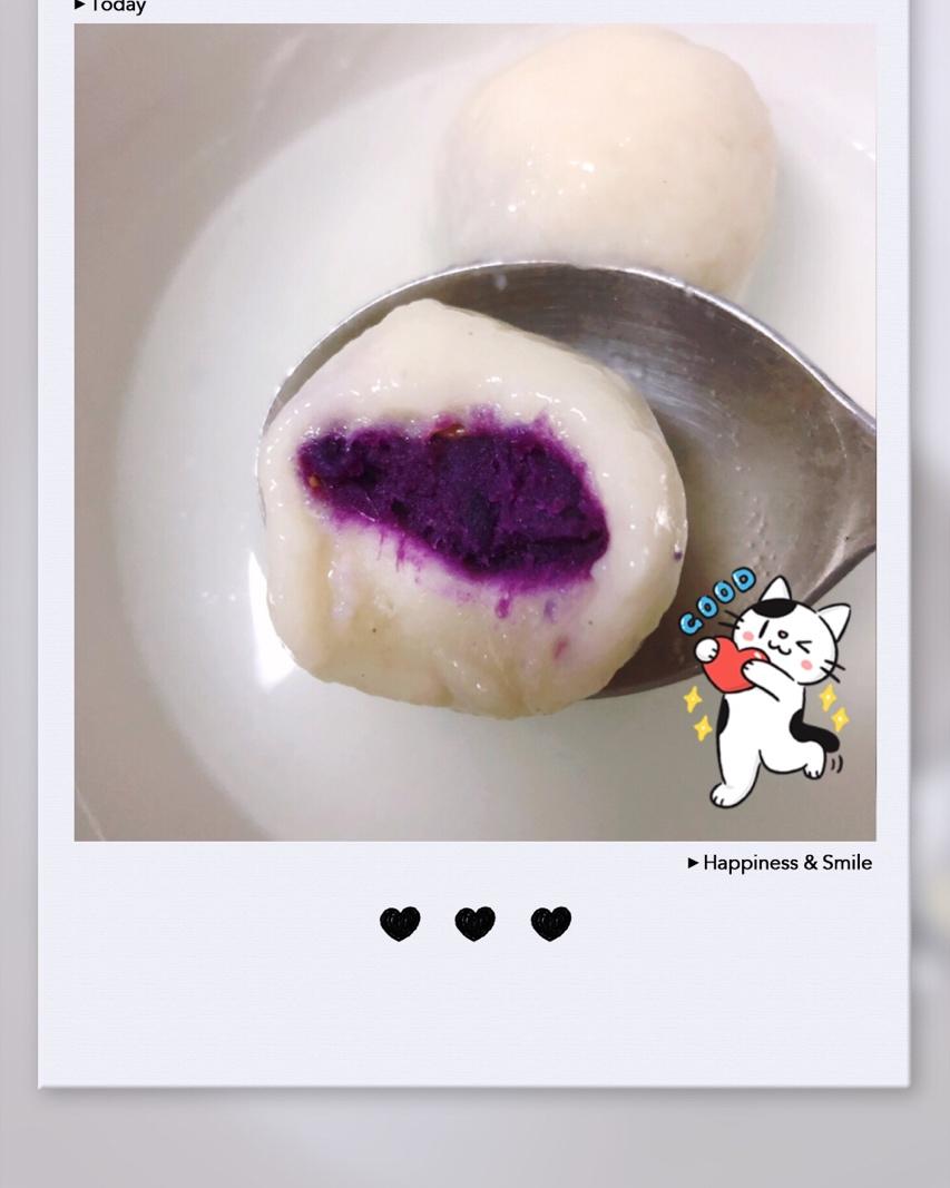 紫薯汤圆