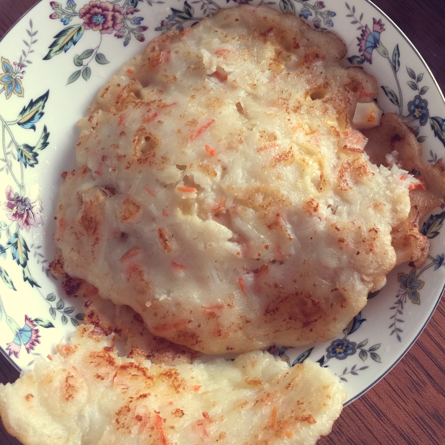 宝宝营养快手早餐之土豆芝士饼