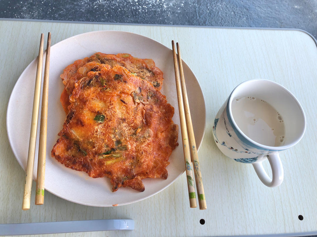 超简单正宗韩国泡菜饼