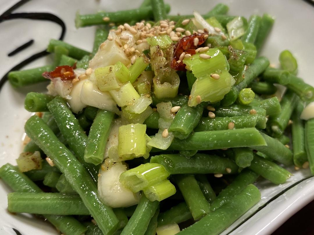 夏日爽口小拌菜～超级好吃的炝豇豆