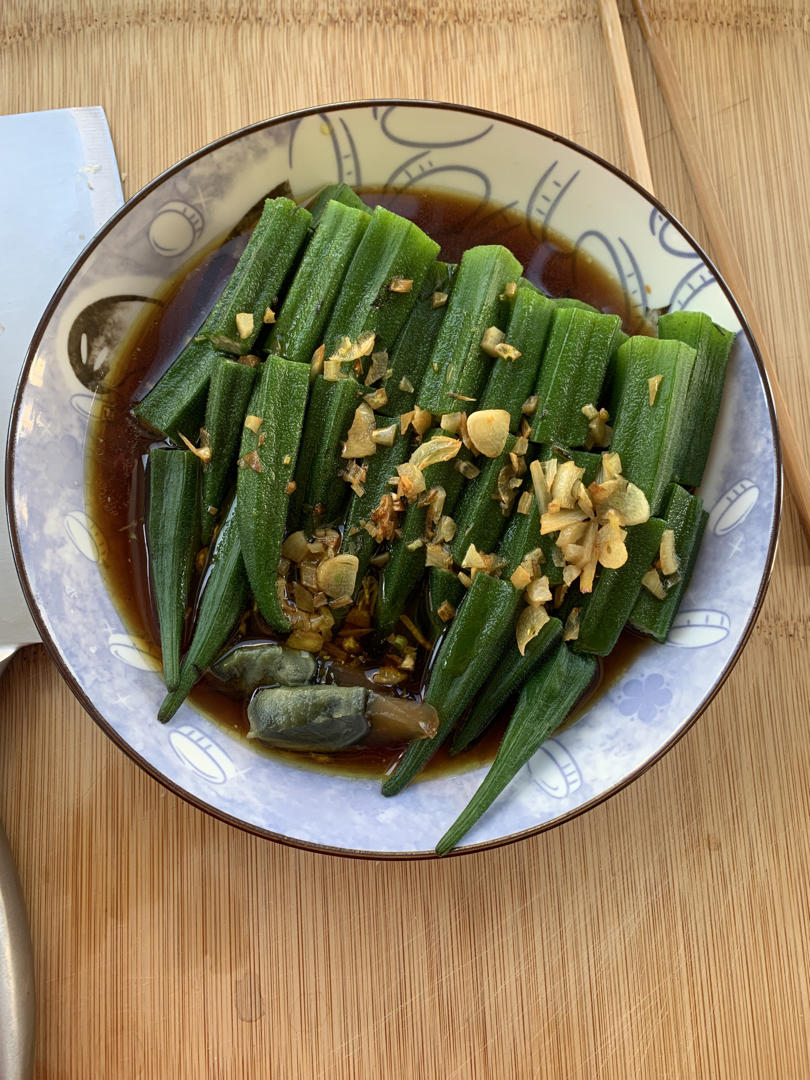 蒜蓉秋葵