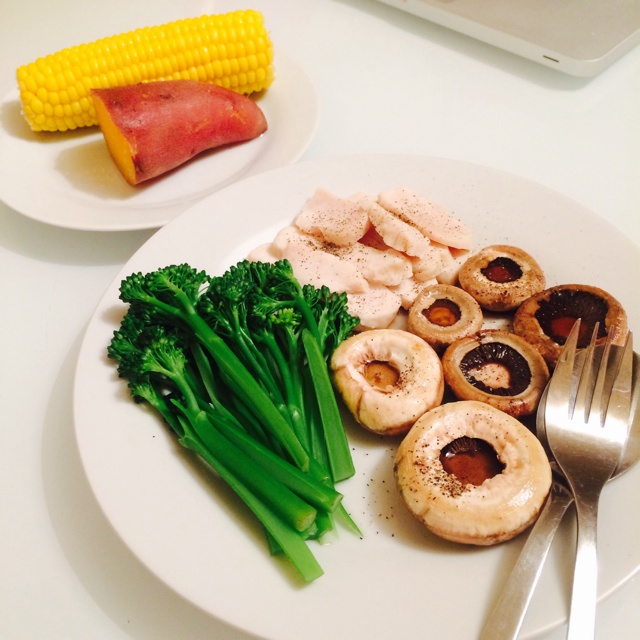 appleeeeeee_做的我的健康无油减肥餐记录