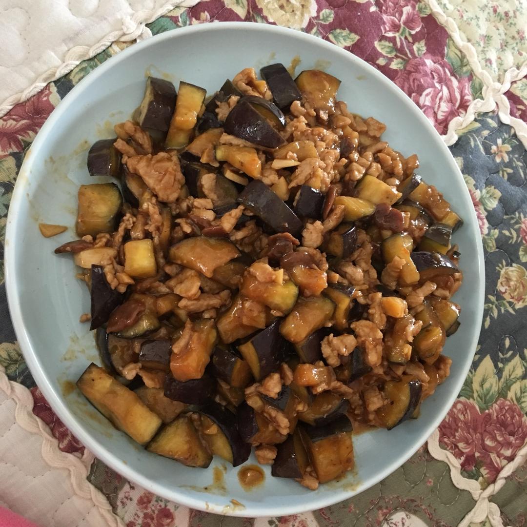 迷迭香：肉末茄子