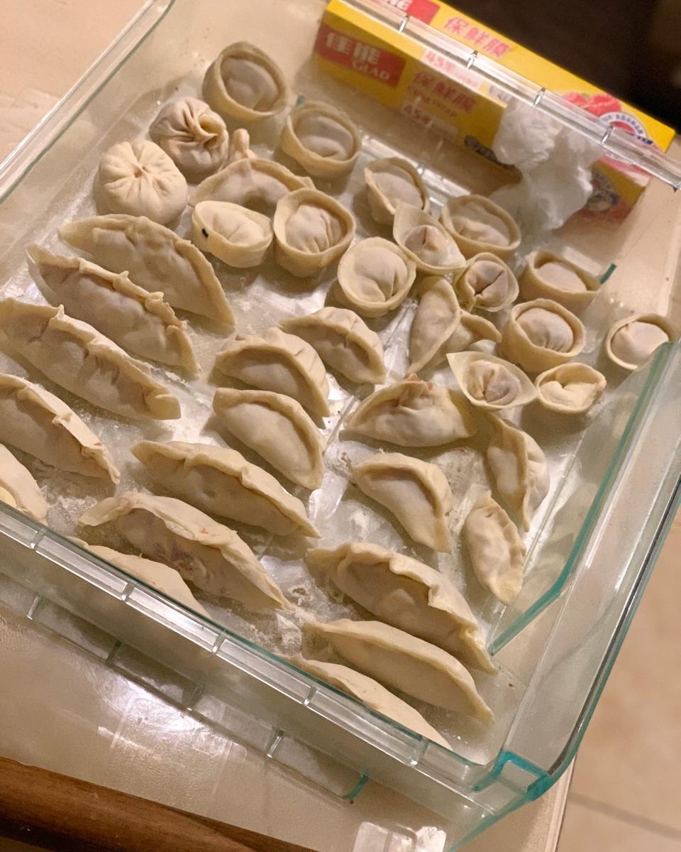 模仿泡菜王饺子