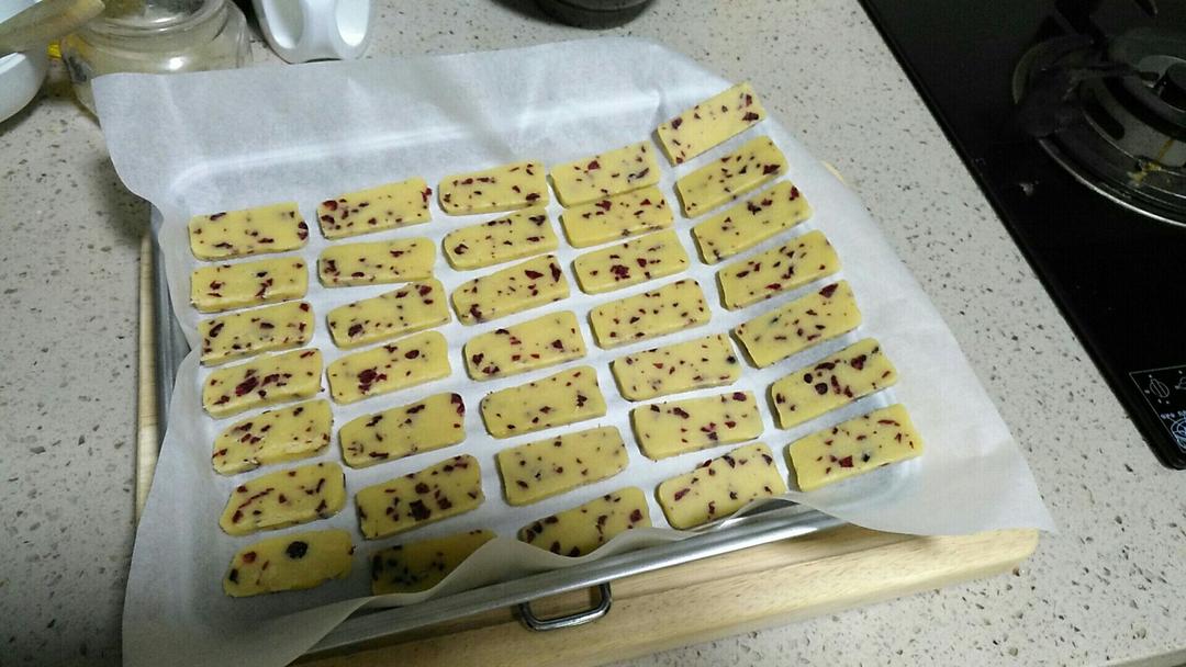 低糖少油版蔓越莓饼干