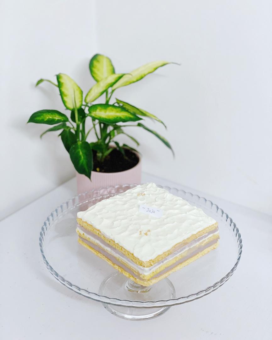 厚芋泥奶油蛋糕