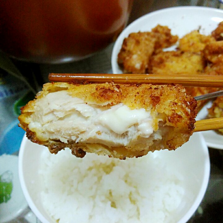 【芝士爆浆鸡排】