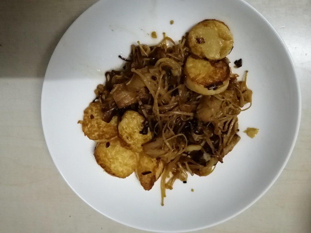 超级下饭菜--金针菇日本豆腐